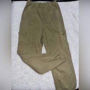 H&M Army Green Cargo Pants | Color: Green | Size: 2 |